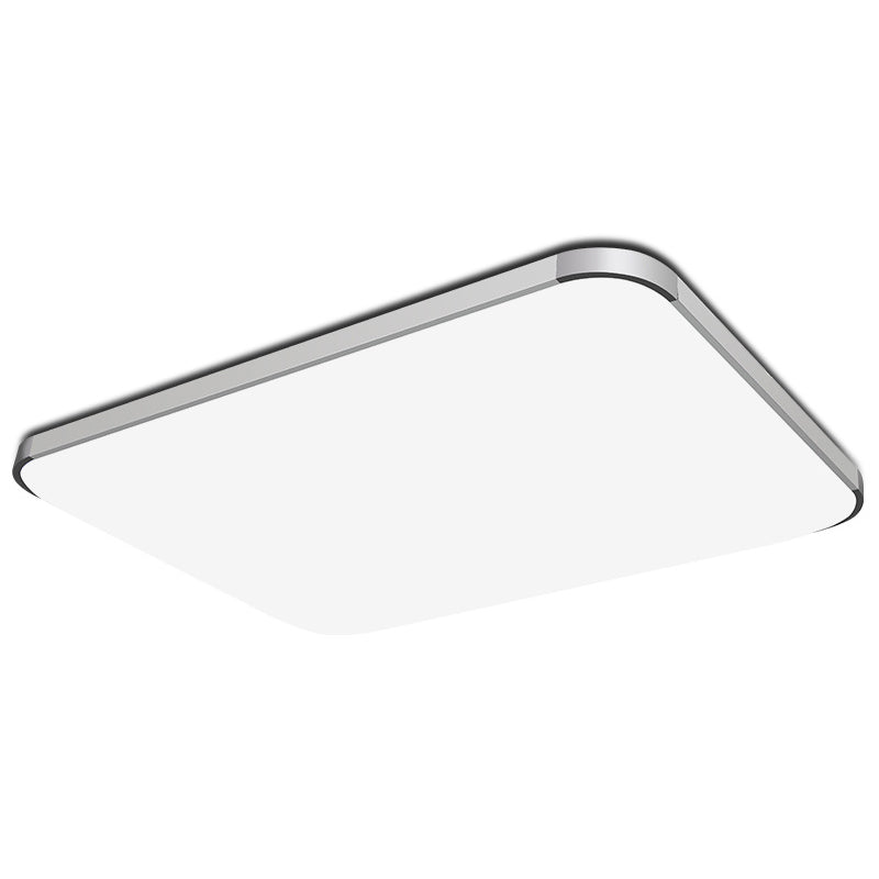 Plafonnier LED en aluminium de style moderne, plafonnier de salon avec 1 lumière