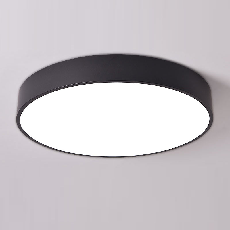 Modern Round Ceiling Flush Mount Lights Metal Flush Mount Ceiling Lighting Fixture for Office