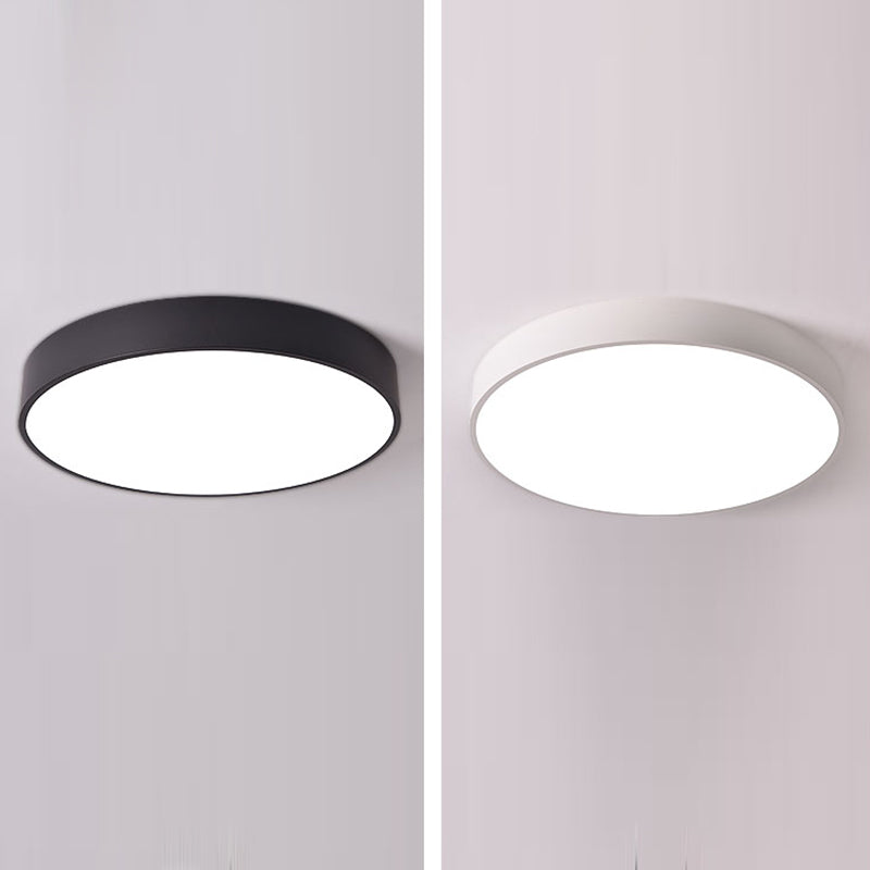 Modern Round Ceiling Flush Mount Lights Metal Flush Mount Ceiling Lighting Fixture for Office