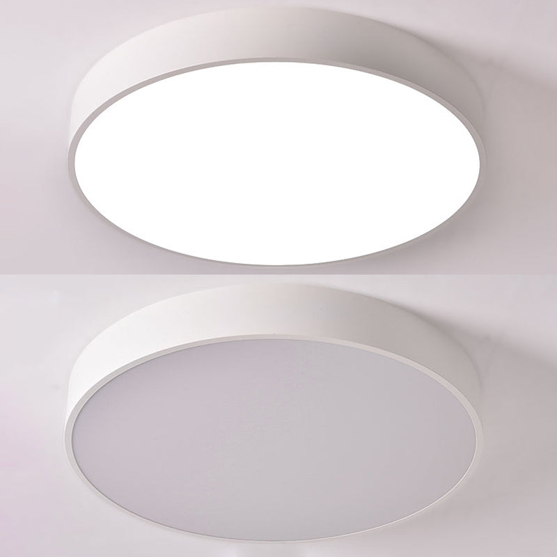 Modern Round Ceiling Flush Mount Lights Metal Flush Mount Ceiling Lighting Fixture for Office