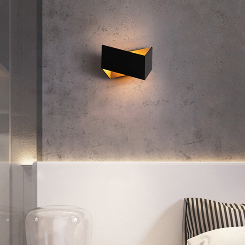 Moderne minimalistische stijl Origami Wall Light SCONCES Metaal 1 Lichtwandverlichting voor woonkamer