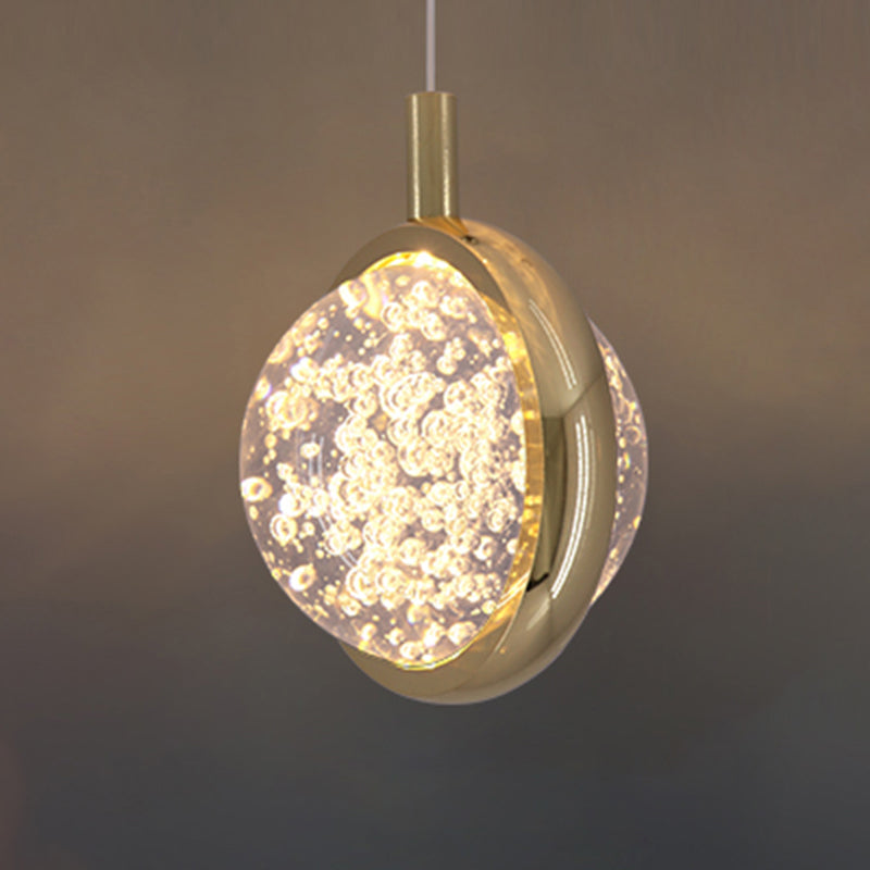 Luce a pendolo a LED LEDULUM GOLDO NOVITÀ SEMPRE CRIDULE CRIDULE LUCE PER CAMERA DA LETTA