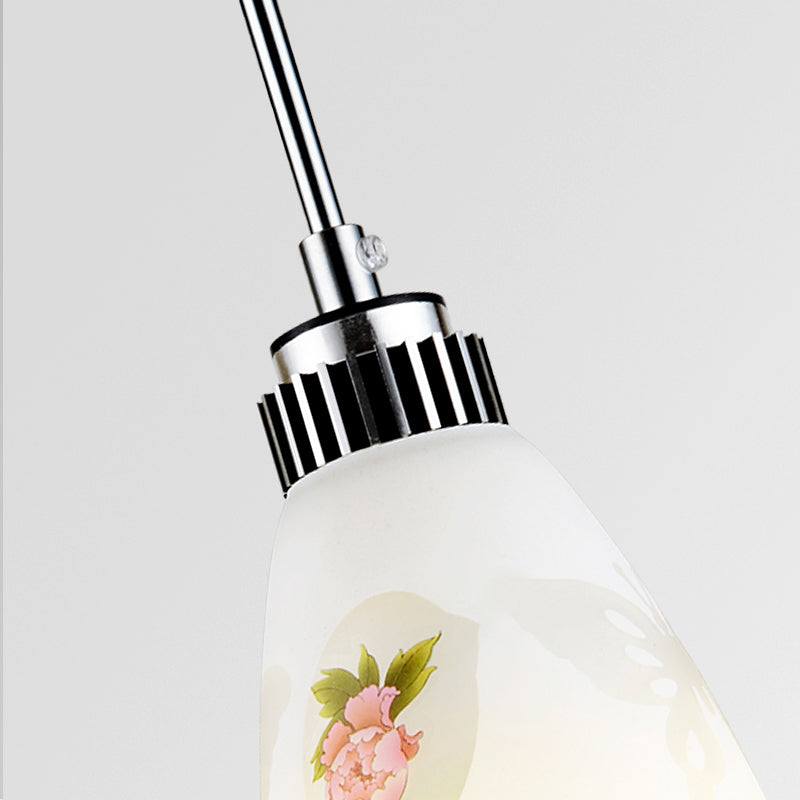 Bell Shade hanglamp Lichte armatuur moderne glazen eetkamer plafond suspensielamp