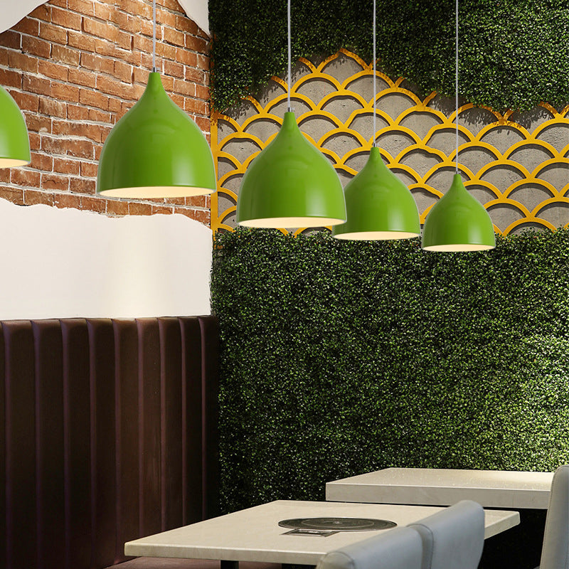 Nordic Creative Nut Shaped Hanging Lamp Aluminum 1 Head Dining Room Suspension Light