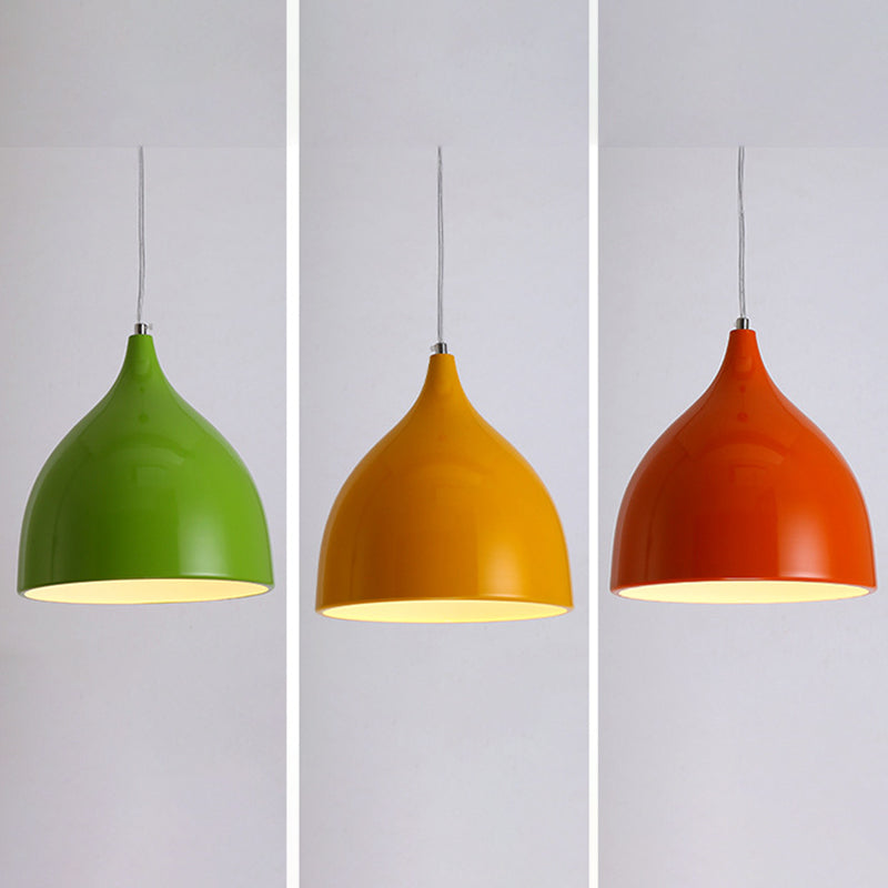 Nordic Creative Nut Shaped Hanging Lamp Aluminum 1 Head Dining Room Suspension Light