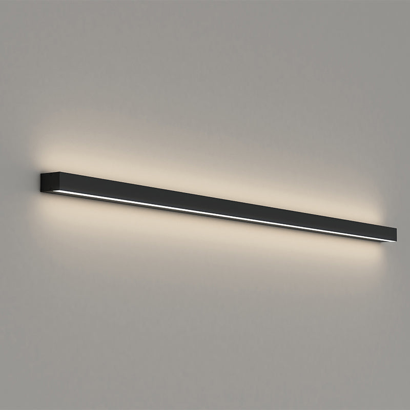 Modern Minimalist Style Thin-Line Wall Mounted Light Fixture Metal Wall Light Sconces for Living Room