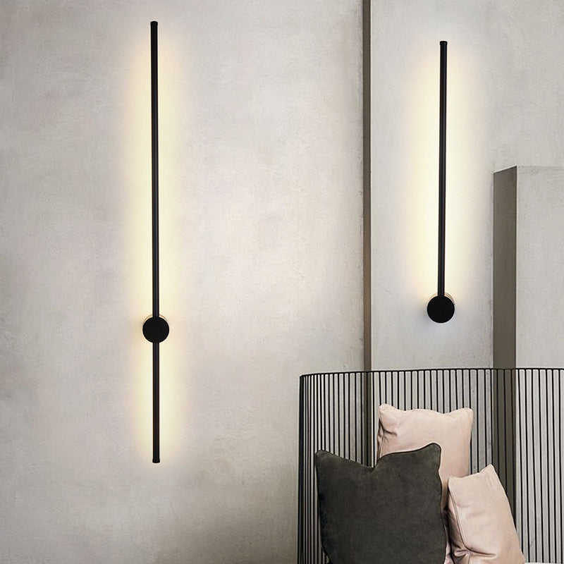 Minimalisme aluminium legering LED Wall Lamp hedendaagse stijl lange strip sconce lichten voor woonkamer