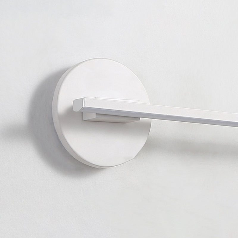 Modern Minimalist Minimalist Lampone lineare a parete Lampada Idee per illuminazione da parete in gel di silice per soggiorno