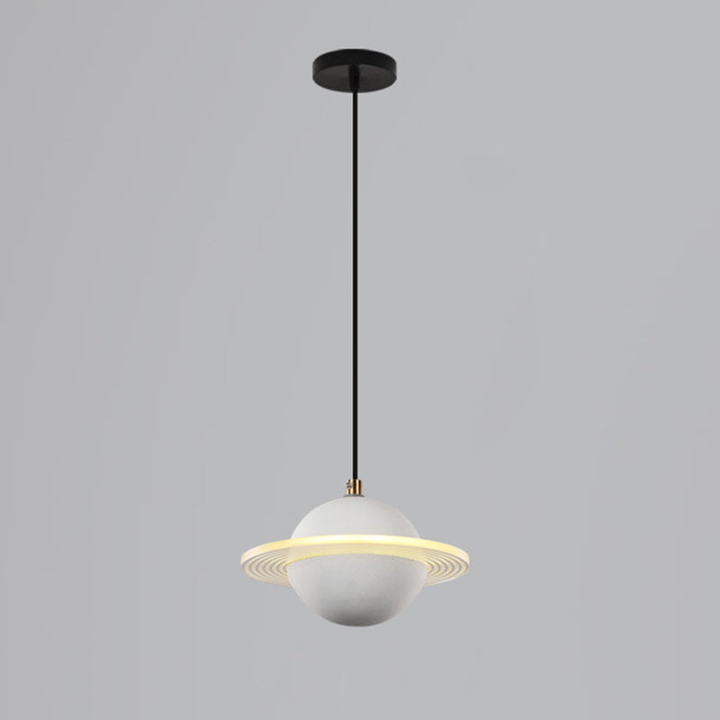 Modern Minimalist Style Global Pendant Lighting Fixtures Cement Hanging Pendant Lights for Living Room