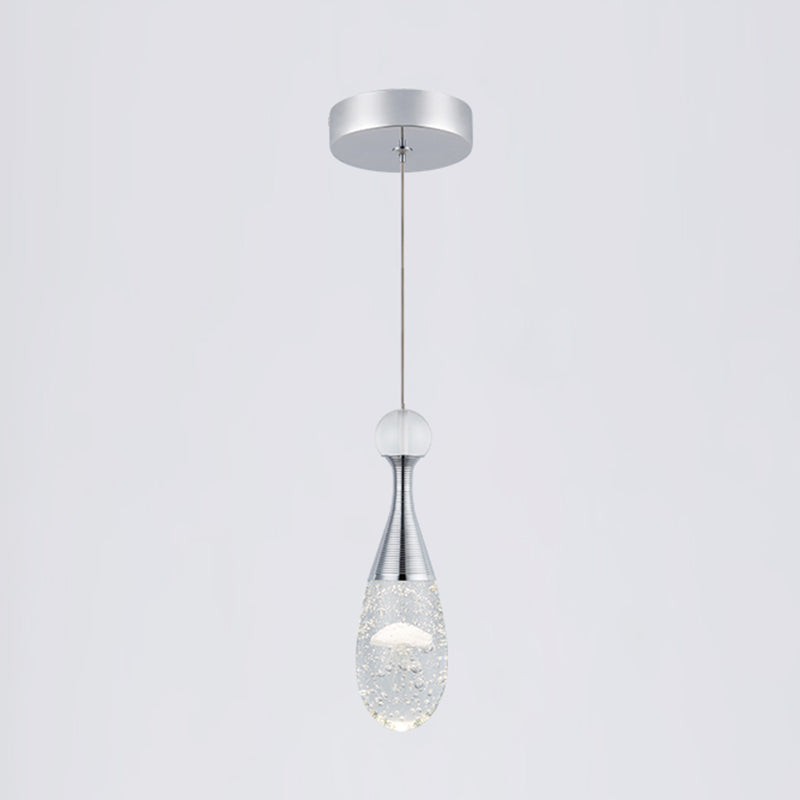 Mini Crystal Plafond Suspension lampe LED moderne LEMPORT DE PROSITIF POUR LA CHAMBRE