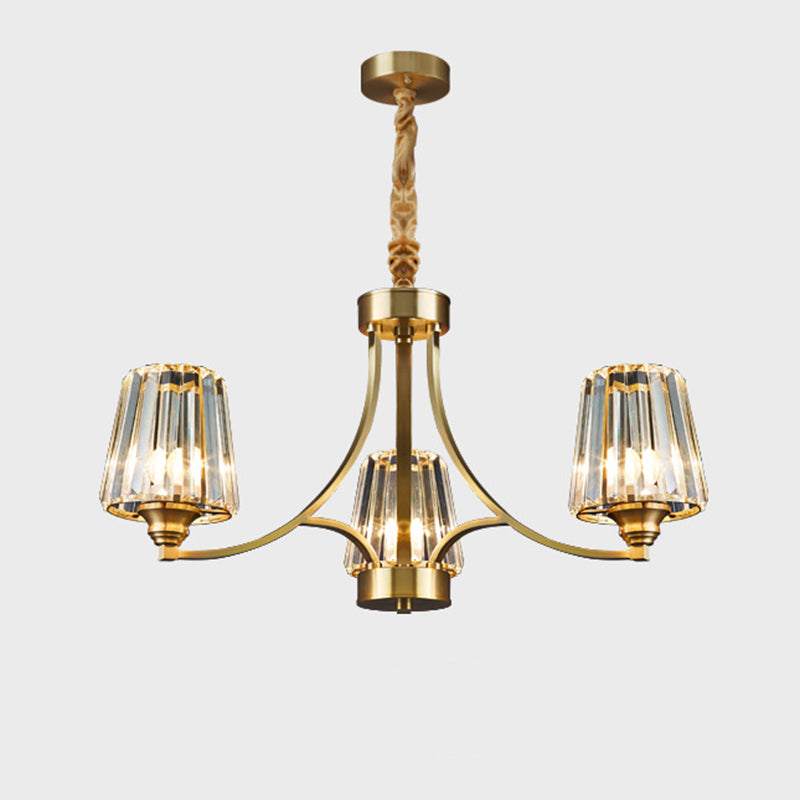 Sputnik Clear Glass Chandelier Pendant Light Industrial Living Room Chandelier Lighting
