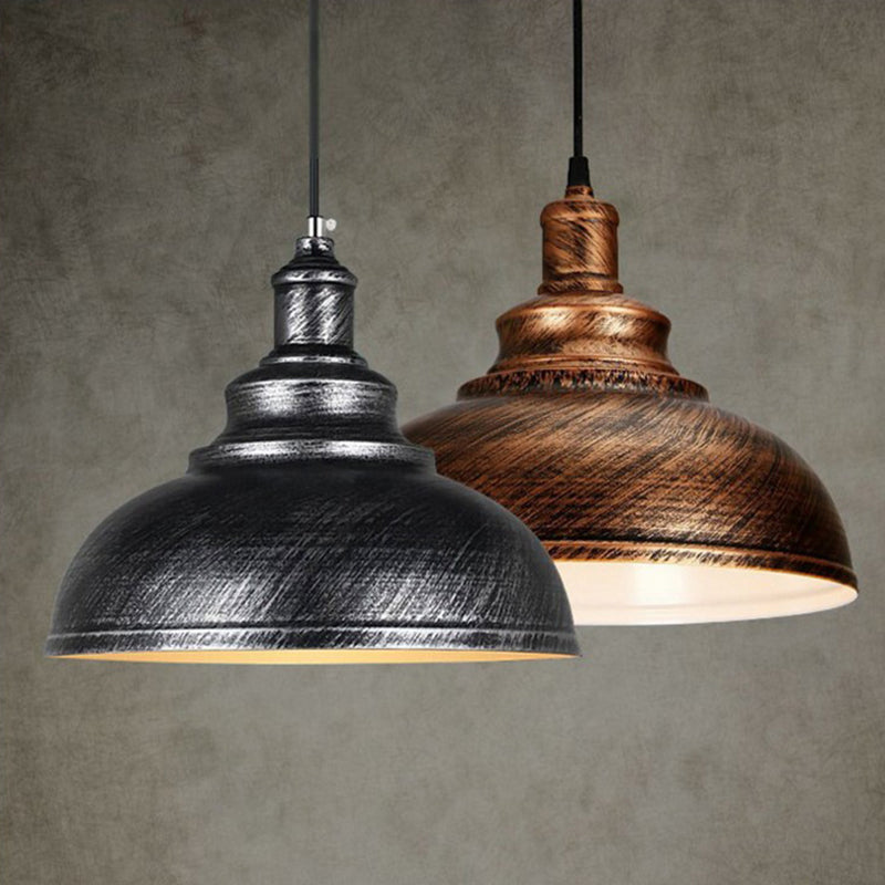 Industrial Barn Commercial Pendant Lighting Metal 1 Light Pendant Light Kit for Dinning Room