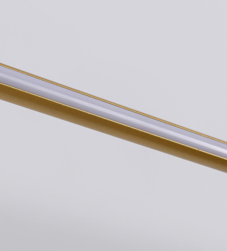 Lámparas de pared de tocador lineal de estilo minimalista moderno.