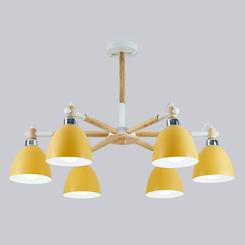 Contemporary Stained Glass Ceiling Pendant Light Sputnik Hanging Pendant Light for Living Room