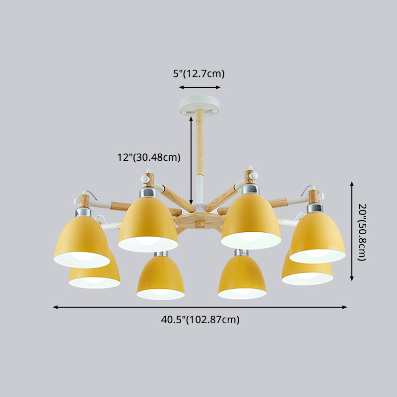 Contemporary Stained Glass Ceiling Pendant Light Sputnik Hanging Pendant Light for Living Room