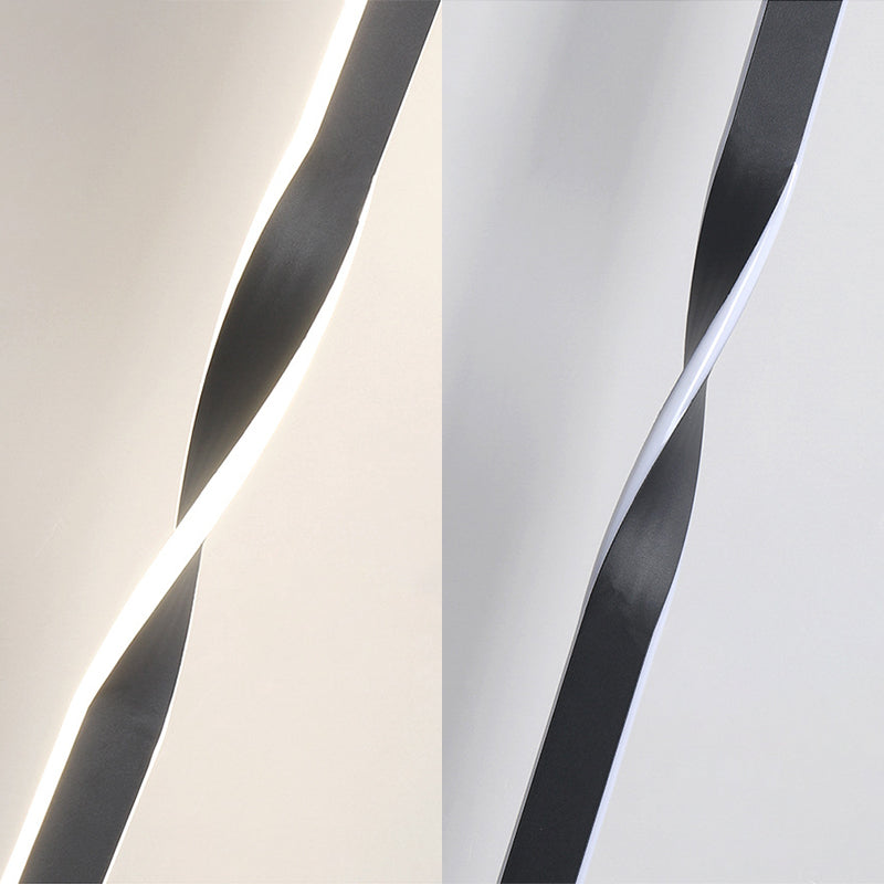 STANTE CONTEMPOURE LONG LED LED LEGGIO LIGHT APPLICAZIONE 23,6 "H ACRILICA + SIMPLICITÀ LAMPO DI PENDANTE PER CAMERA PER CAMERA