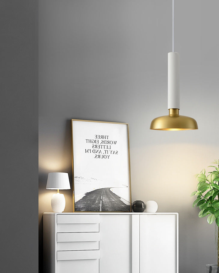 Taschenlampe geformte Esszimmer Deckenleuchte Metall 1-Licht postmoderner Pendellicht