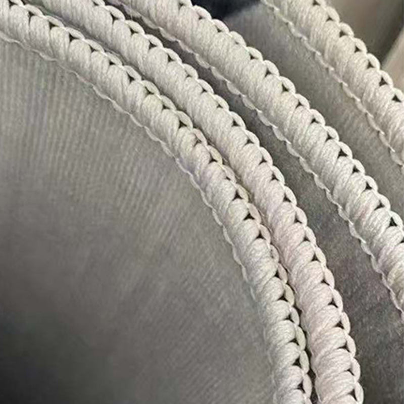 Marble Effect Indoor Rug Polyester Contemporary Rug Washable Area Carpet for Living Room