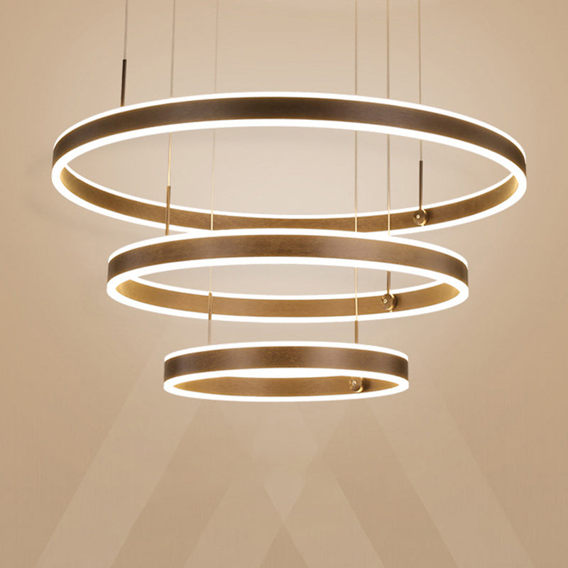 Orbiculaire metalen hanger verlichtingsarmaturen moderne slaapkamer hanger verlichtingsarmaturen