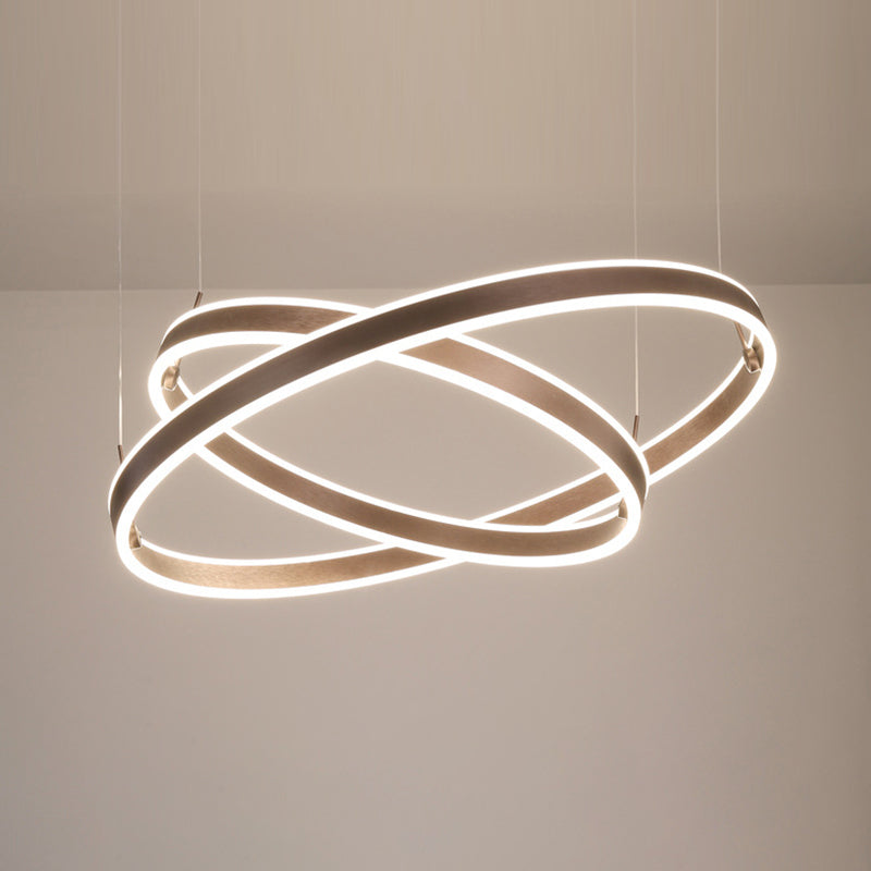 Orbiculaire metalen hanger verlichtingsarmaturen moderne slaapkamer hanger verlichtingsarmaturen