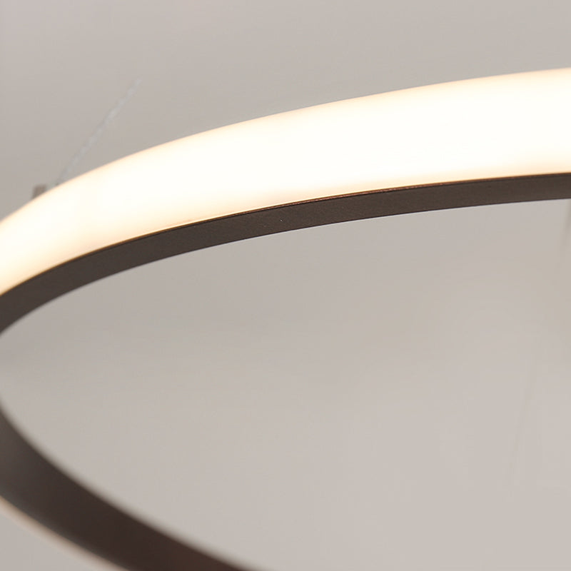 Orbiculaire metalen hanger verlichtingsarmaturen Noordse slaapkamer hanger verlichtingsarmaturen