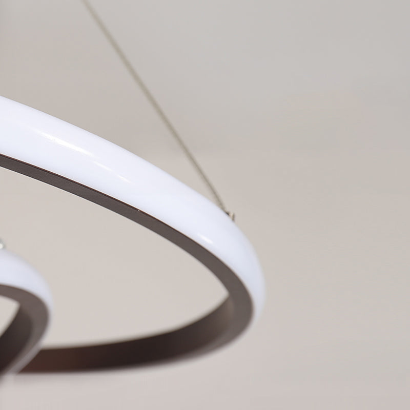 Orbiculaire metalen hanger verlichtingsarmaturen Noordse slaapkamer hanger verlichtingsarmaturen