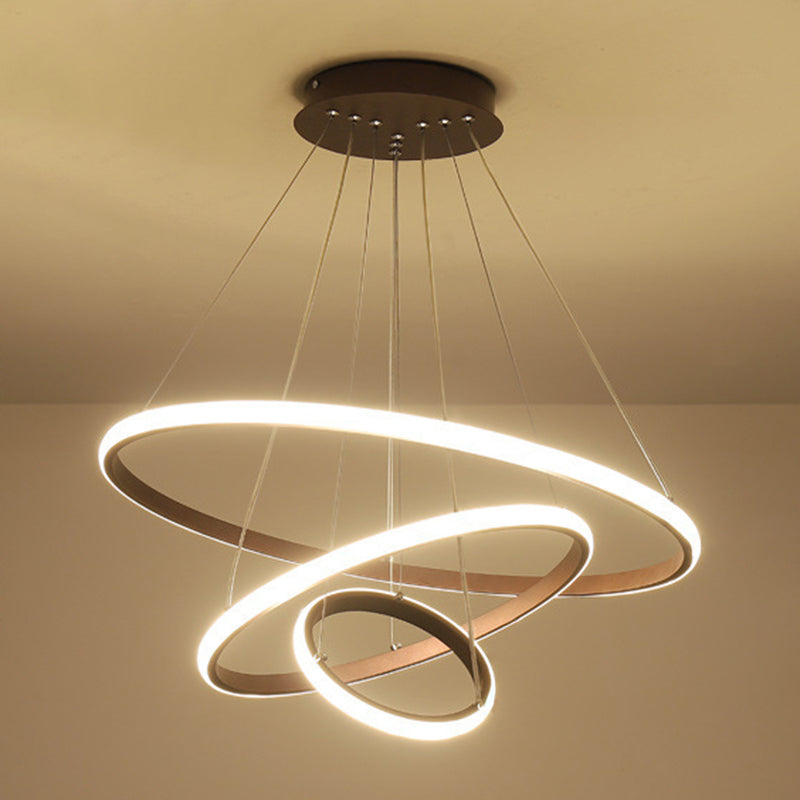 Abgestufte Metallanhänger Beleuchtungskörper moderne Wohnzimmerhänge Deckenleuchten