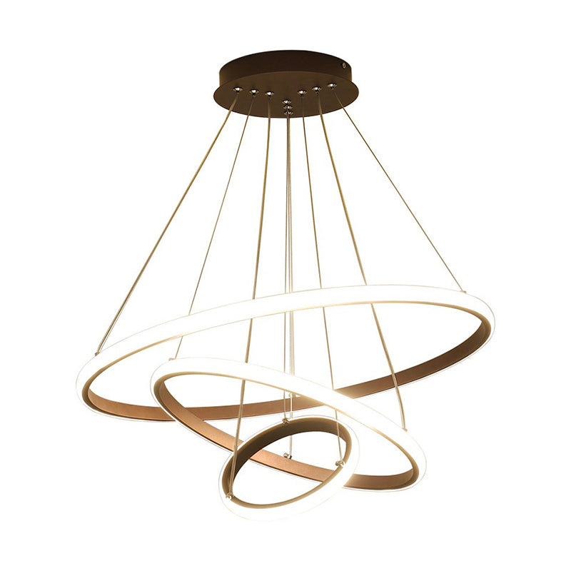 Abgestufte Metallanhänger Beleuchtungskörper moderne Wohnzimmerhänge Deckenleuchten