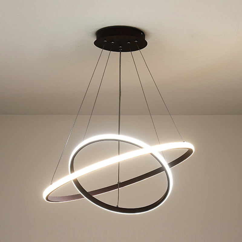 Abgestufte Metallanhänger Beleuchtungskörper moderne Wohnzimmerhänge Deckenleuchten