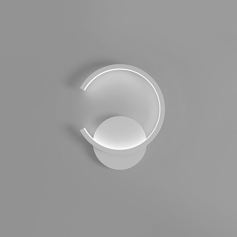 Modern Minimalist Style Regular Wall Mounted Light Fixture Metal 1 Light Wall Light Sconces for Living Room