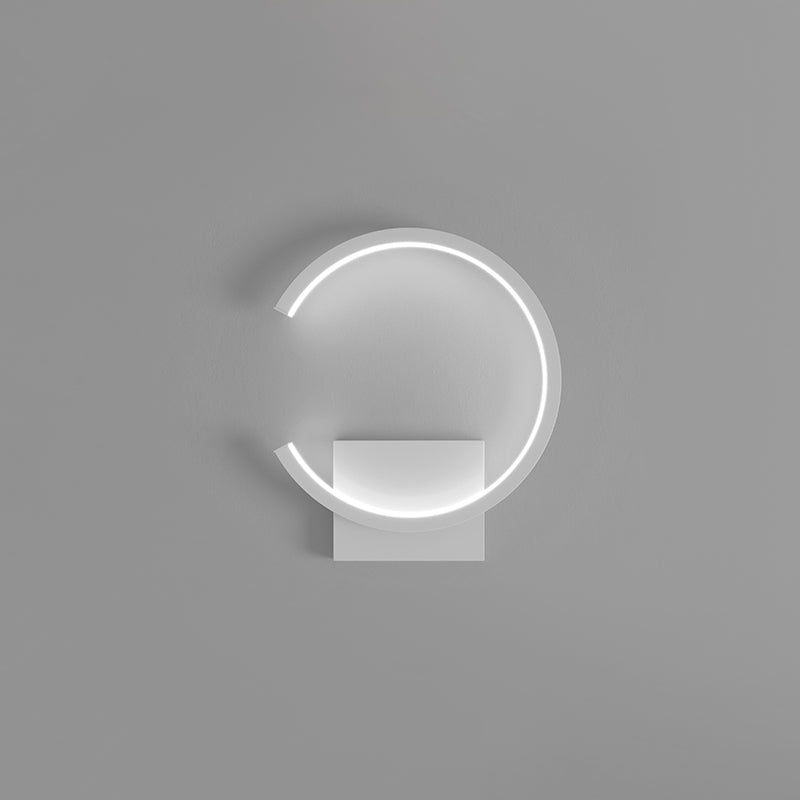 Modern Minimalist Style Regular Wall Mounted Light Fixture Metal 1 Light Wall Light Sconces for Living Room