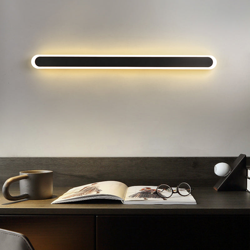 Moderne minimalistische stijl lineaire wandgemonteerde verlichtingsarmatuur metalen wand sconce verlichting voor woonkamer