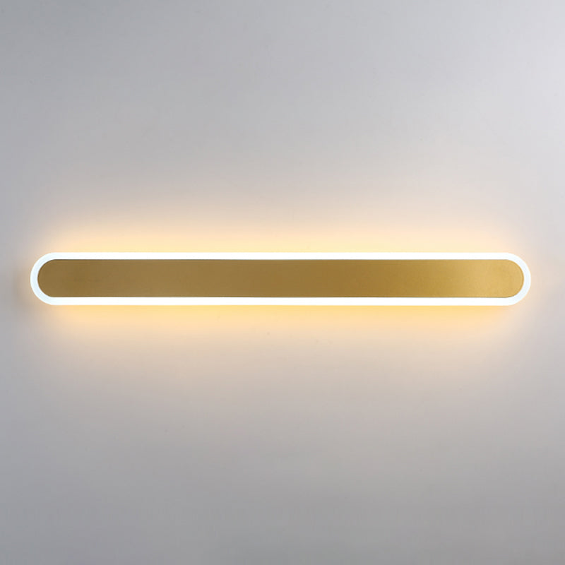 Moderne minimalistische stijl lineaire wandgemonteerde verlichtingsarmatuur metalen wand sconce verlichting voor woonkamer