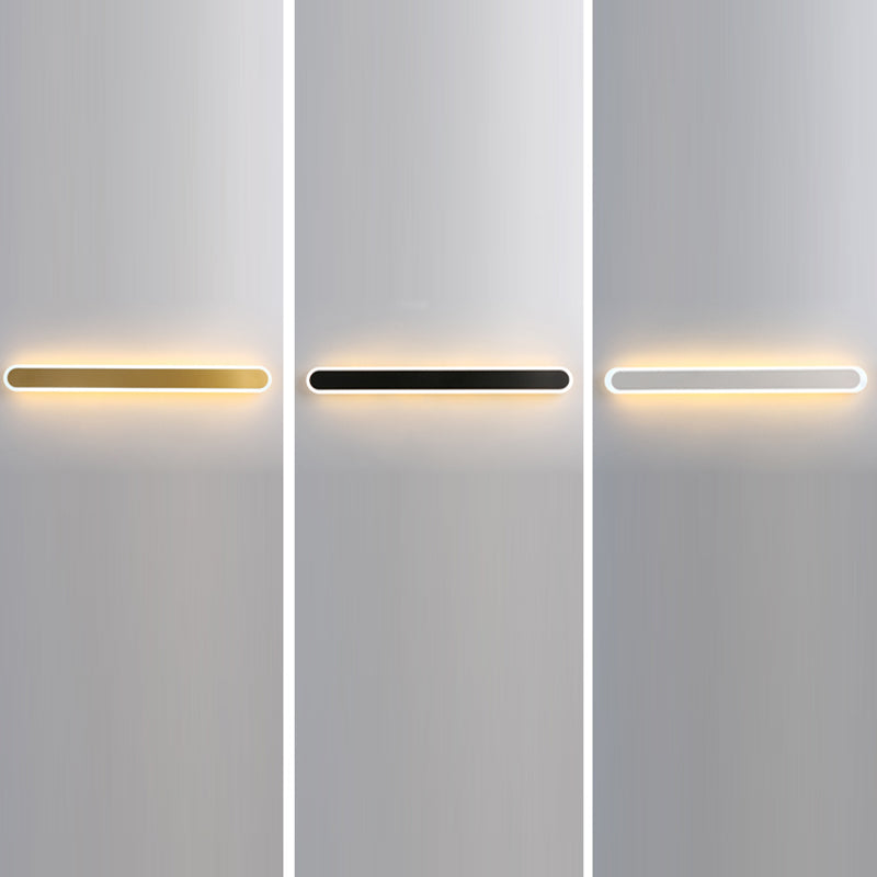 Moderne minimalistische stijl lineaire wandgemonteerde verlichtingsarmatuur metalen wand sconce verlichting voor woonkamer