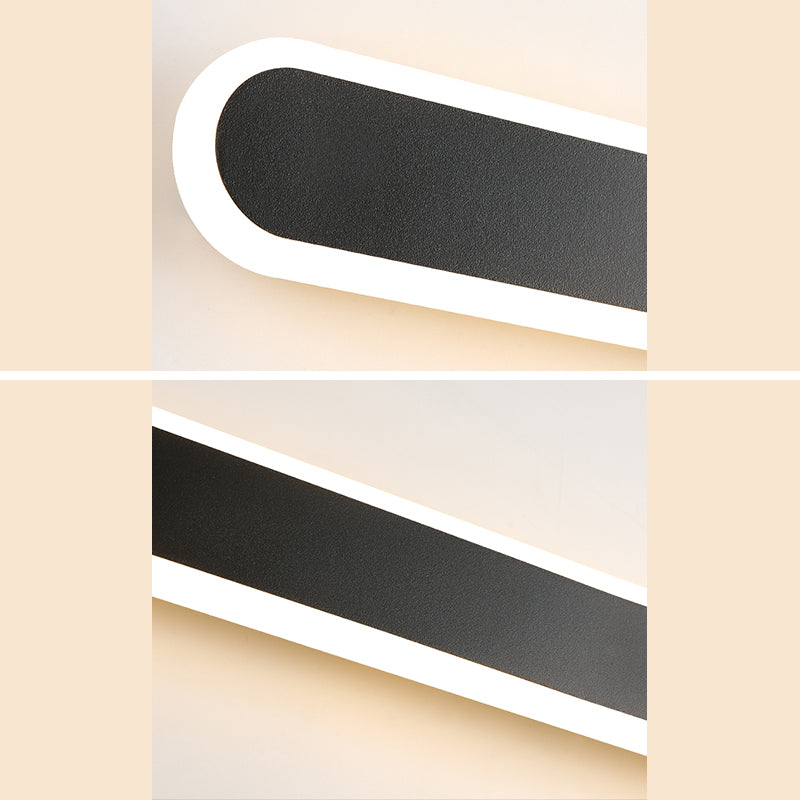 Moderne minimalistische stijl lineaire wandgemonteerde verlichtingsarmatuur metalen wand sconce verlichting voor woonkamer