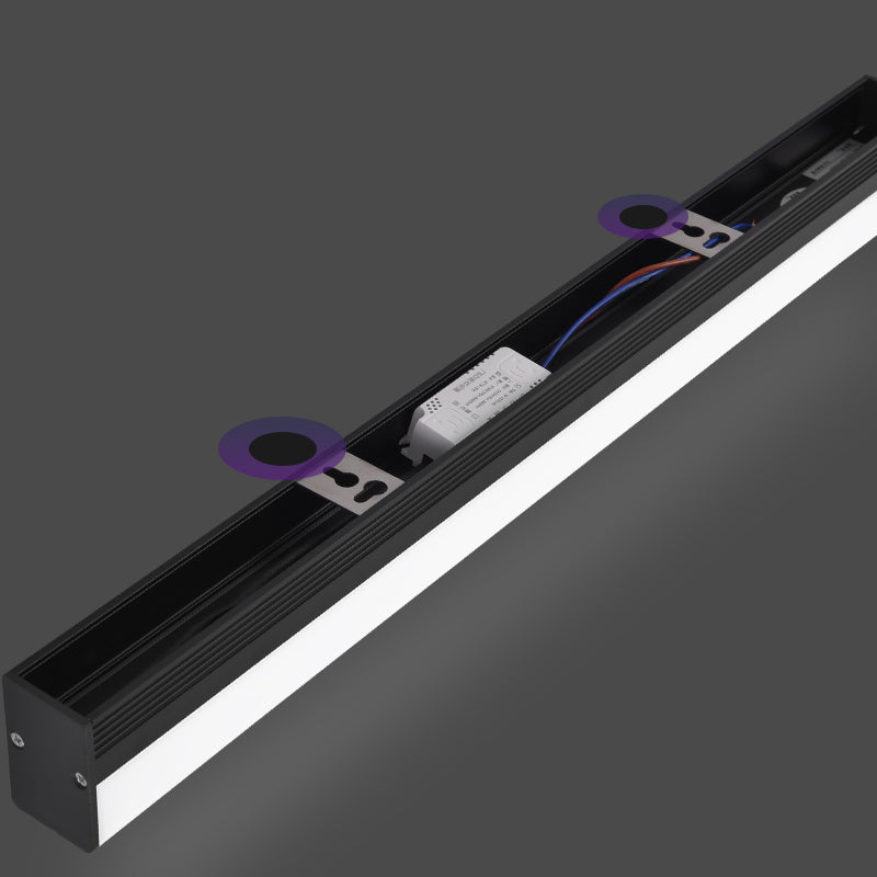 Modern Minimalist Style Rectangle Led Bathroom Vanity Light Fixtures Acrylic Vanity Sconce for Toilet