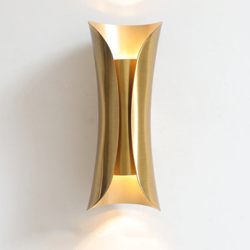 2-Lights Metal Simplicity Wall Lamp Post-modern Style Dining Room Aisle Wall Mounted Light