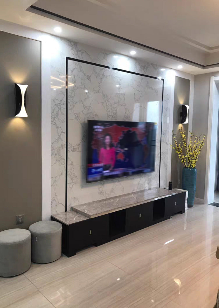 2-Lights Metal Simplicity Wall Lamp Post-modern Style Dining Room Aisle Wall Mounted Light