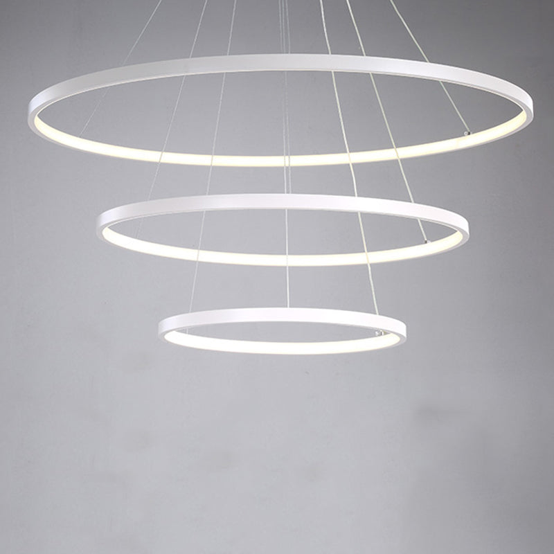 Luz de lámpara de 3 niveles de metal de lámpara de lámpara moderna LED LIGHTIVE para comedor