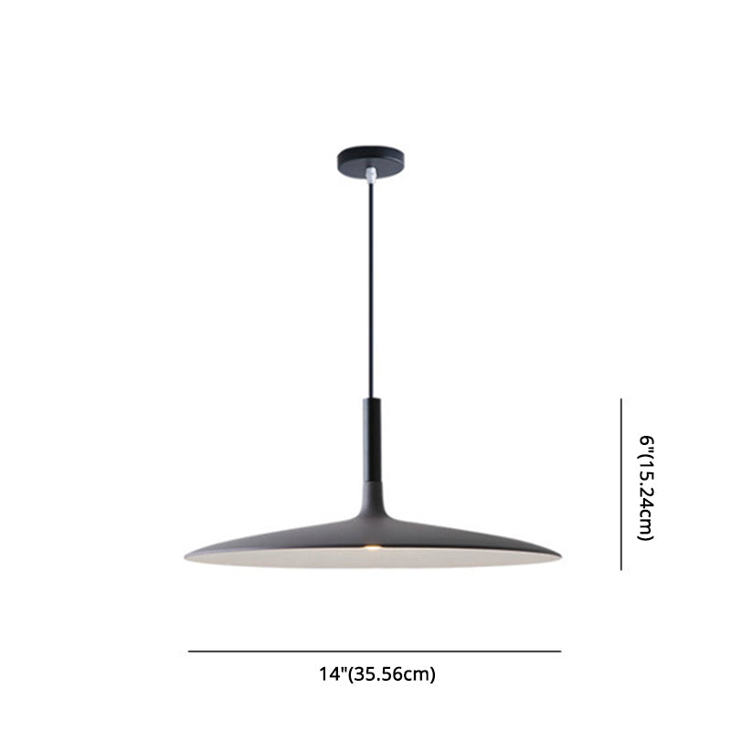 Lampada a sospensione minimalista a 1 lutto