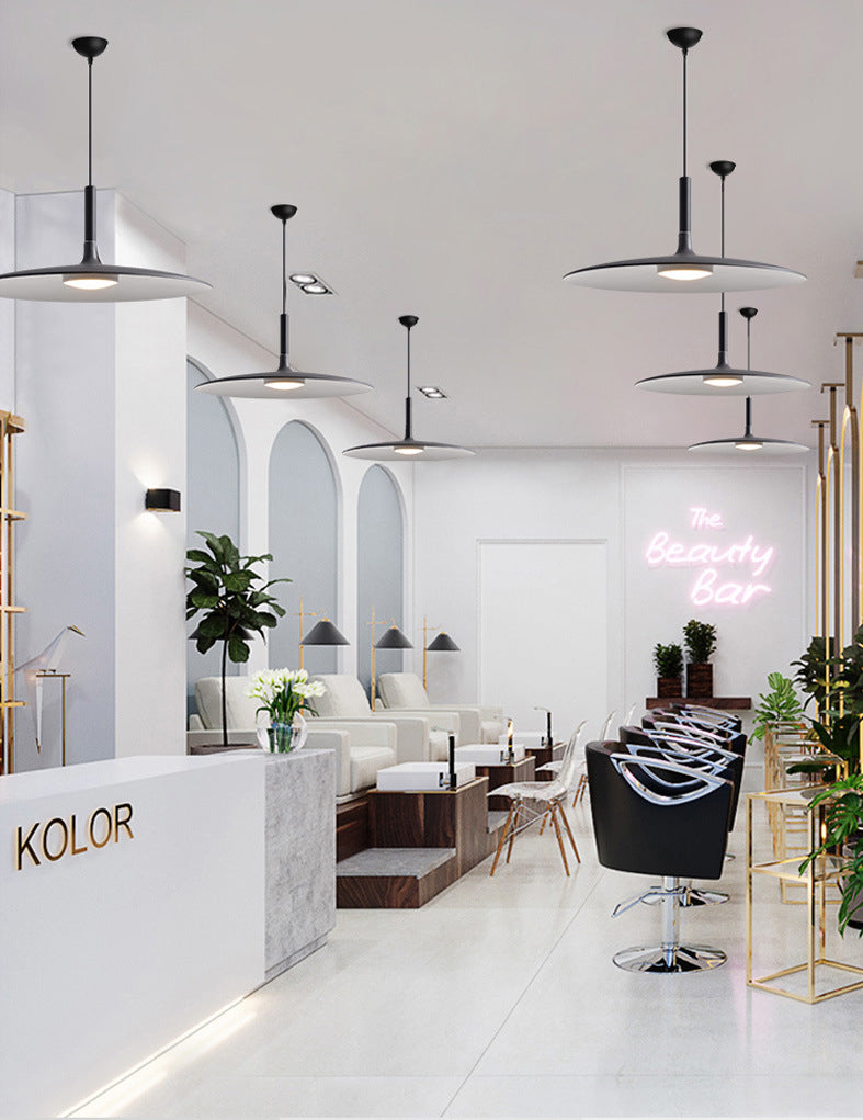 Lampada a sospensione minimalista a 1 lutto