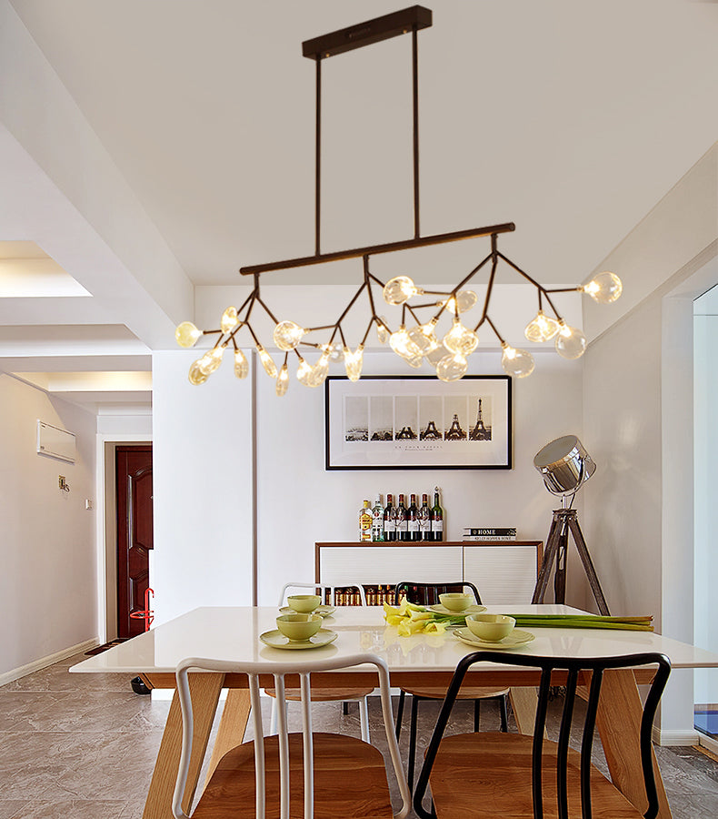 Fireflies Island Affermazione Light Minimalistic Metal Hanging Kit per sala da pranzo