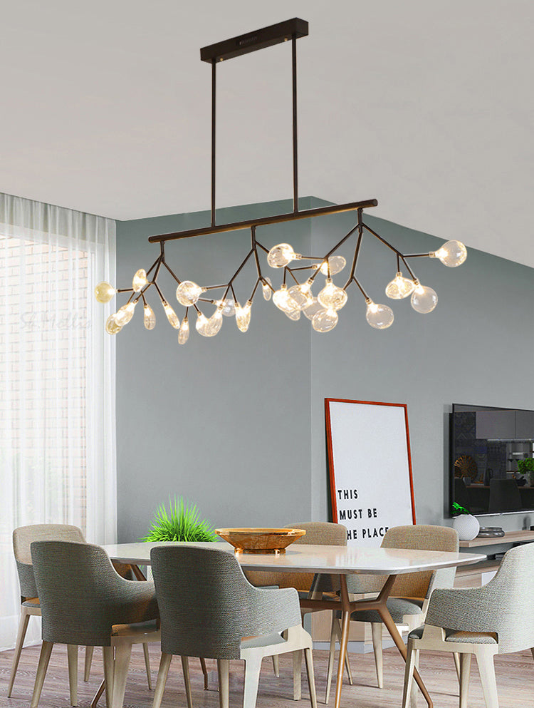 Fireflies Island Affermazione Light Minimalistic Metal Hanging Kit per sala da pranzo