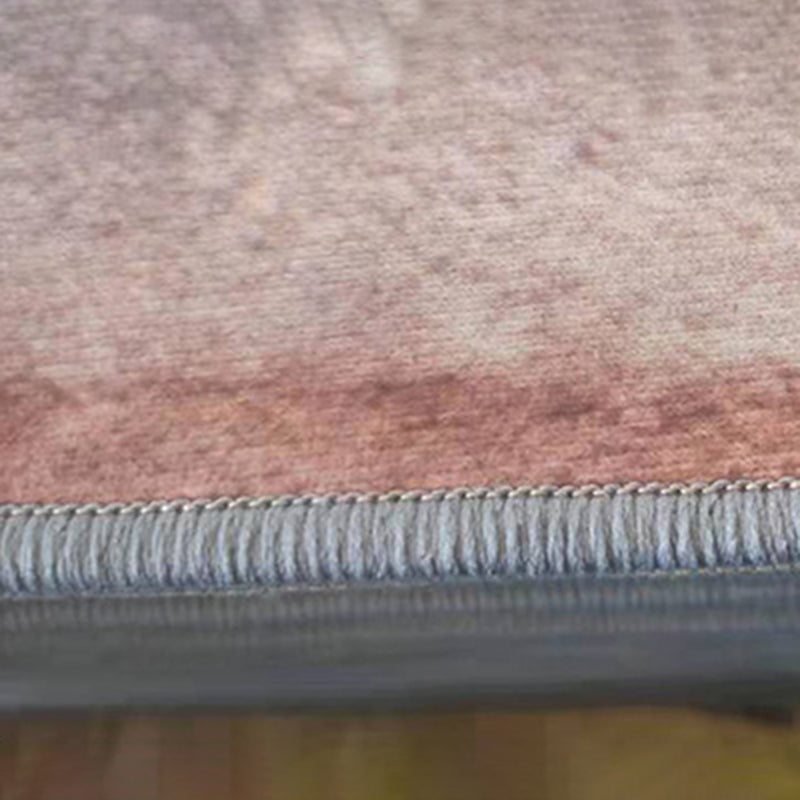 Marble Look Area Rug Polyester Abstract Rug Stain Resistant Area Carpet for Living Room