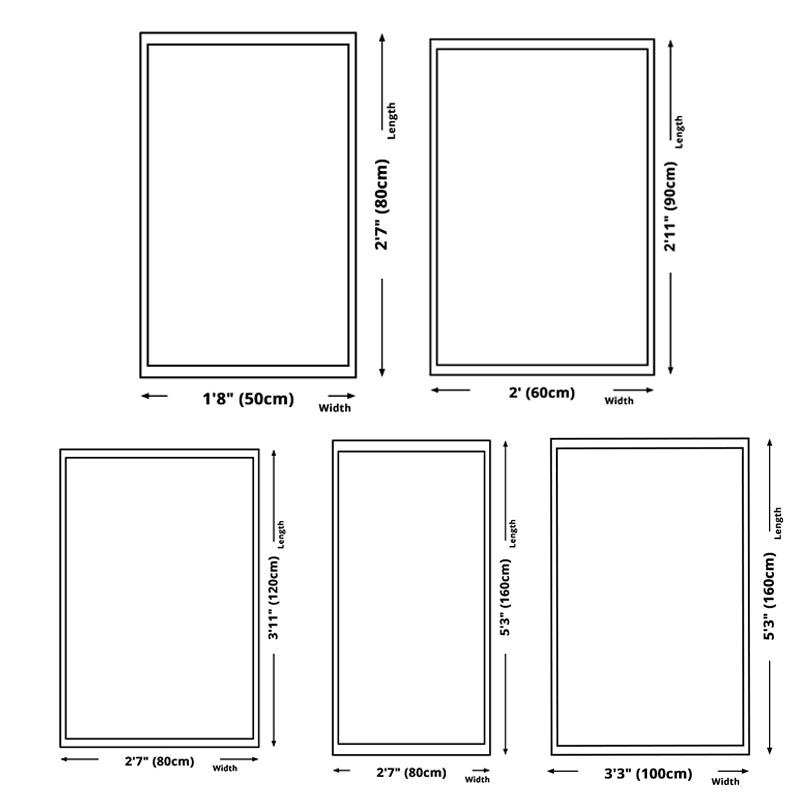 Living Room Indoor Rug Contemporary Abstract Printing Carpet Polyester Washable Area Rug