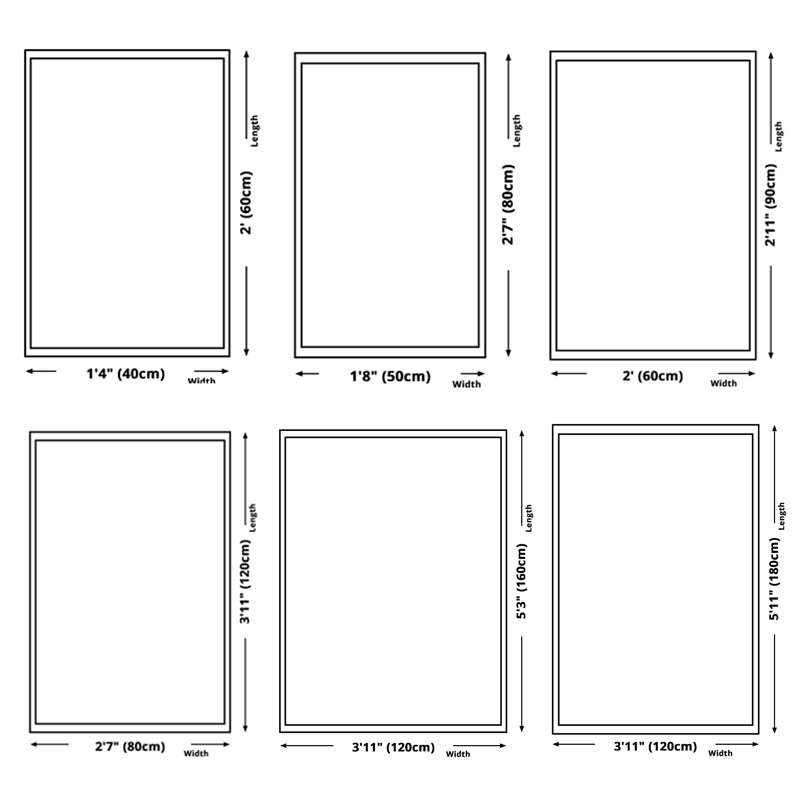 Living Room Area Rug Modern Abstract Printing Rug Polyester Non-Slip Backing Carpet