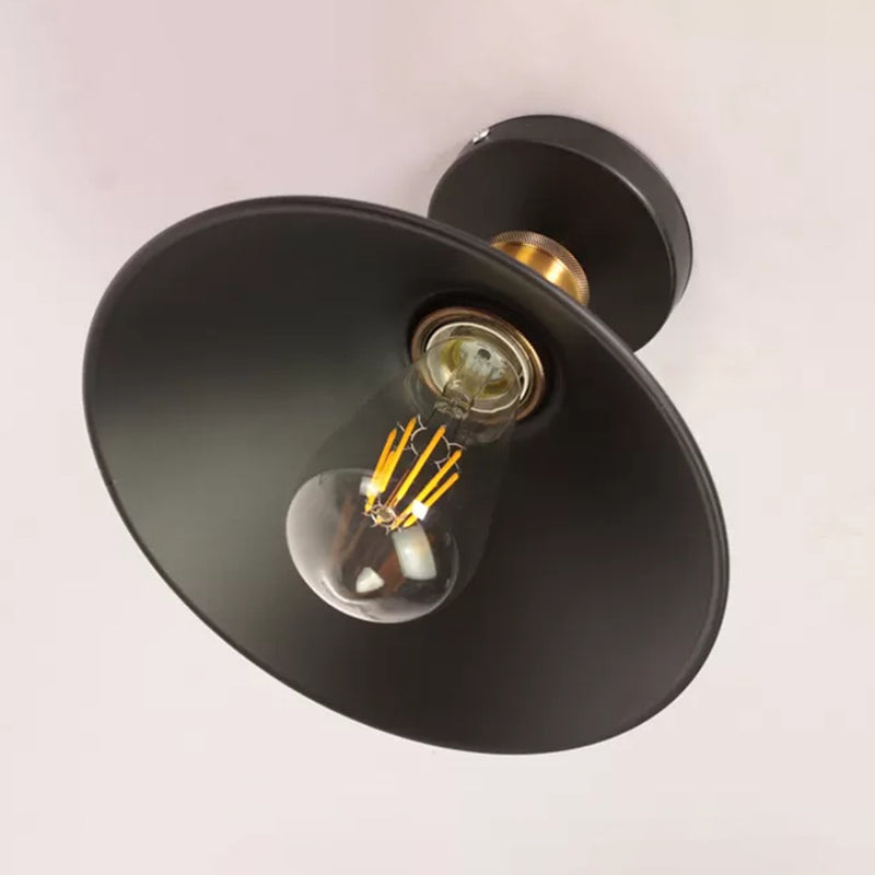 Industrial Ceiling Light Fixture Single Pendant Retro Bedroom Light Room Lighting