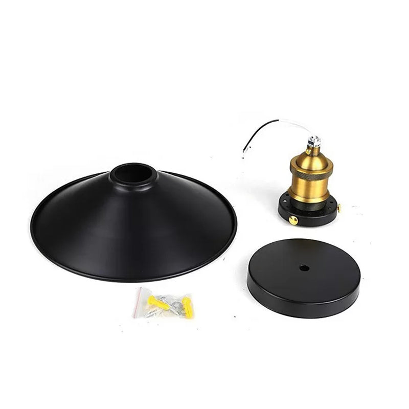 Industrial Ceiling Light Fixture Single Pendant Retro Bedroom Light Room Lighting