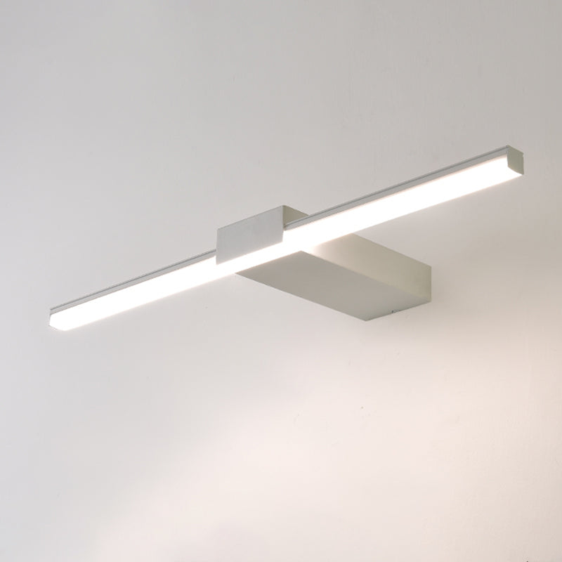 Modern Minimalist Style Linear Wall Mounted Vanity Lights Metal Vanity Wall Light Fixtures for Bathroom