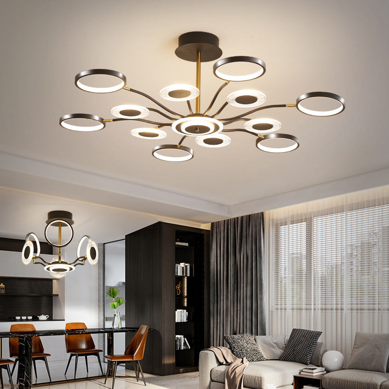 Lampada il lampadario Sputnik Light Segnalizzazione moderna Simplicità Acrilico Acrilico Illuminazione per il ristorante